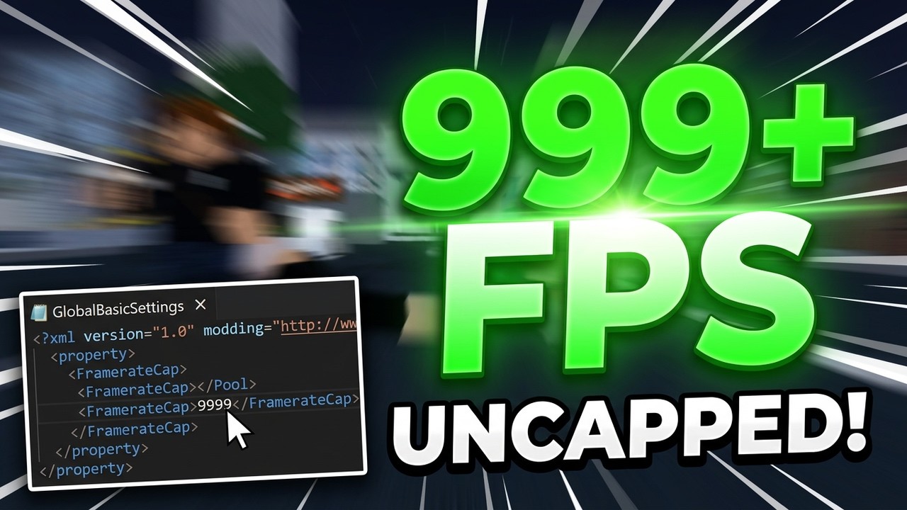 Как снять ограничение FPS в Roblox (2026)