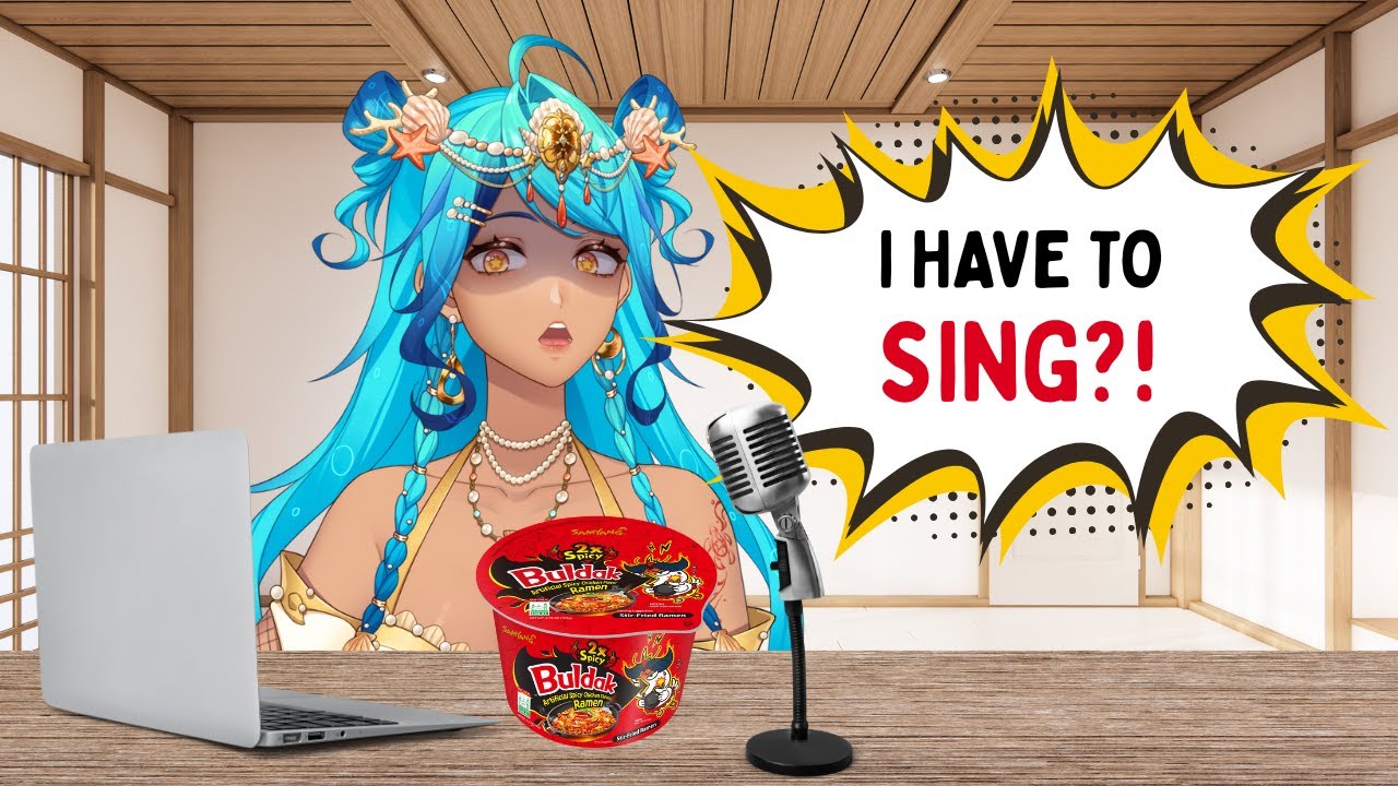 I tried the spicy noodle challenge... WITH A TWIST