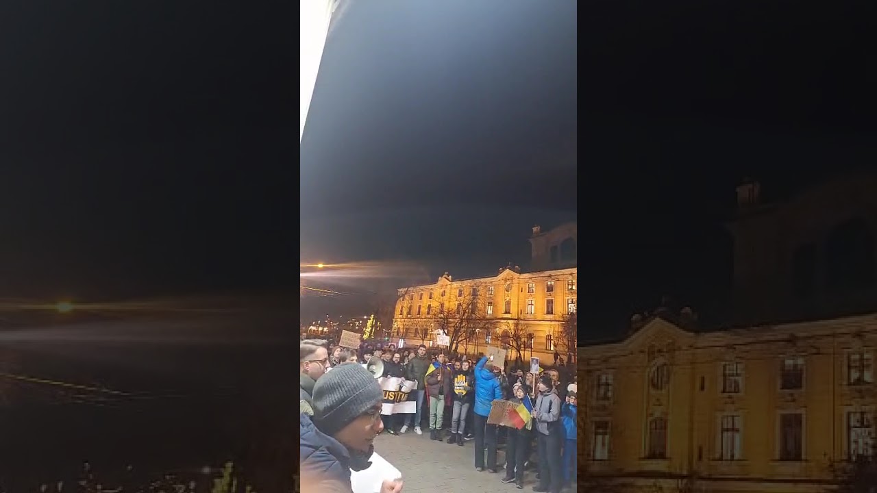 Proteste la Cluj-Napoca împotriva corupției din sistemul de justiție din România (8)