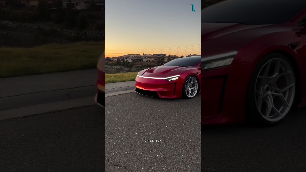 Tesla Cyber Truck converted to Supercar!