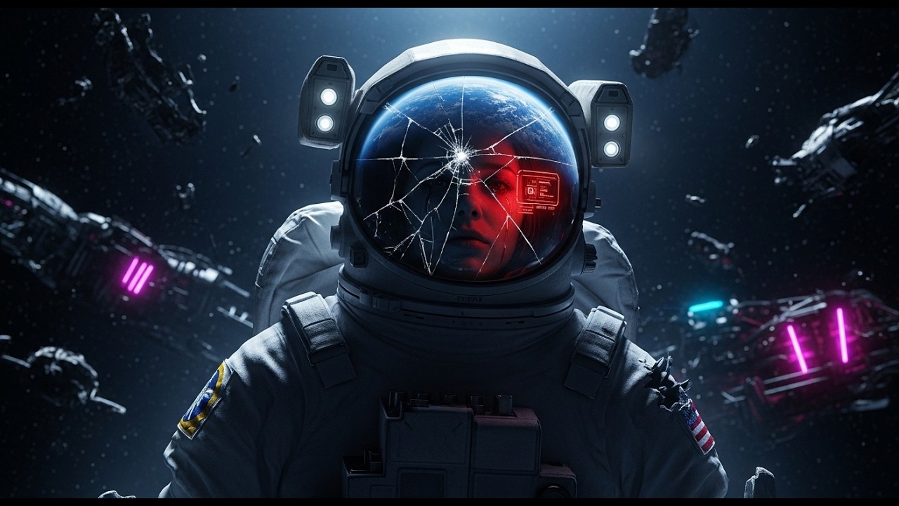 Last Echo in the Black – Cyberpunk Nightmare in Space | Dark Synthwave Instrumental