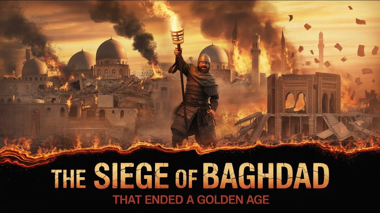 The Siege of Baghdad 1258 | Mongols Ended the Islamic Golden Age
