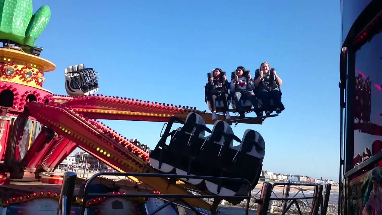 Crazy Frog Ride on the Central Pier Blackpool August 2015