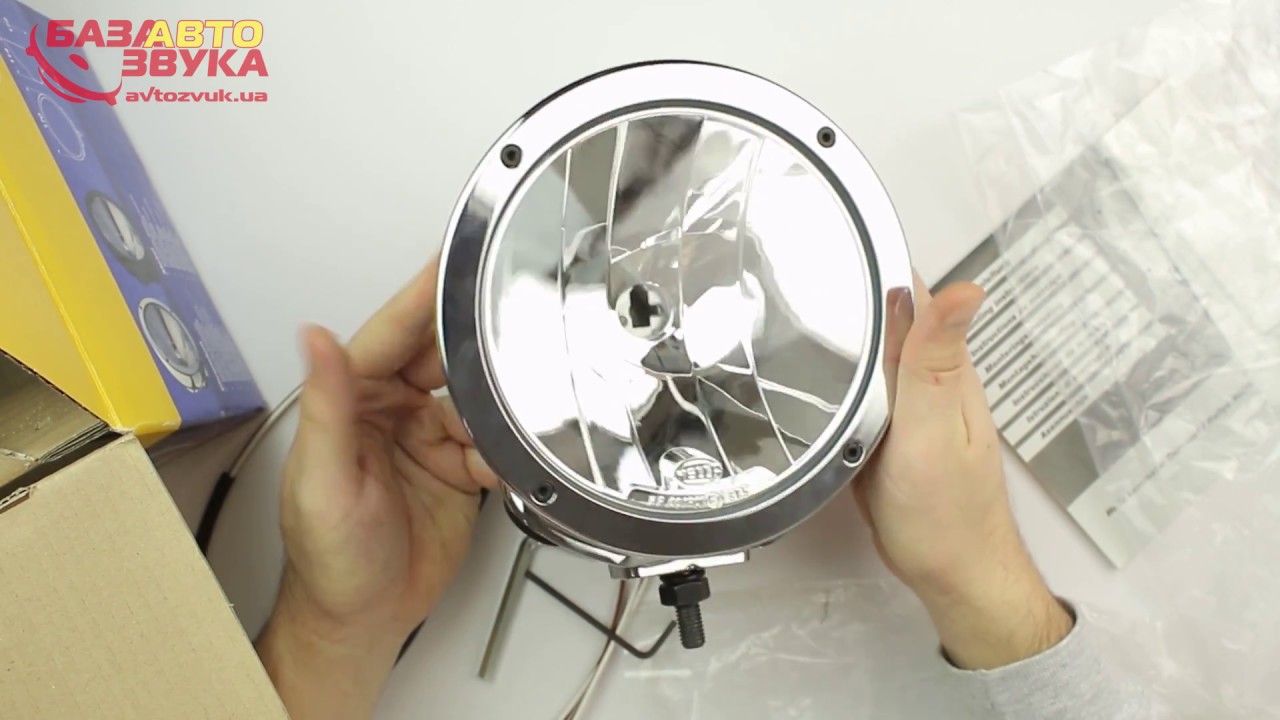Фара дальнего света Hella Luminator Compact Chrom 1F3009094031
