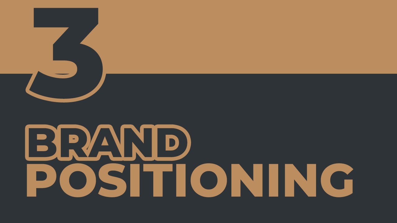 3- Brand Positioning - بناء براند مميز (Arabic)