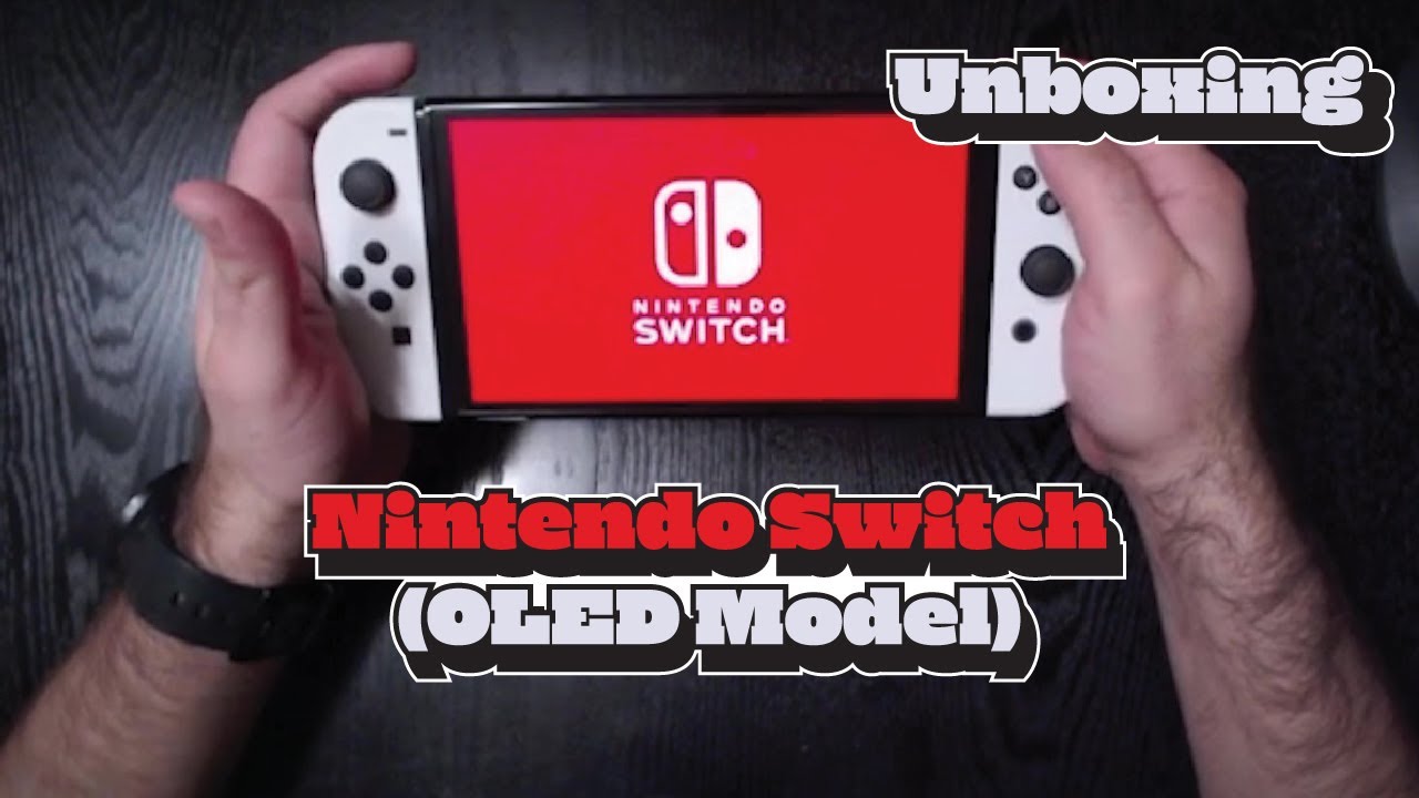 Nintendo Switch (Modelo OLED) - Unboxing