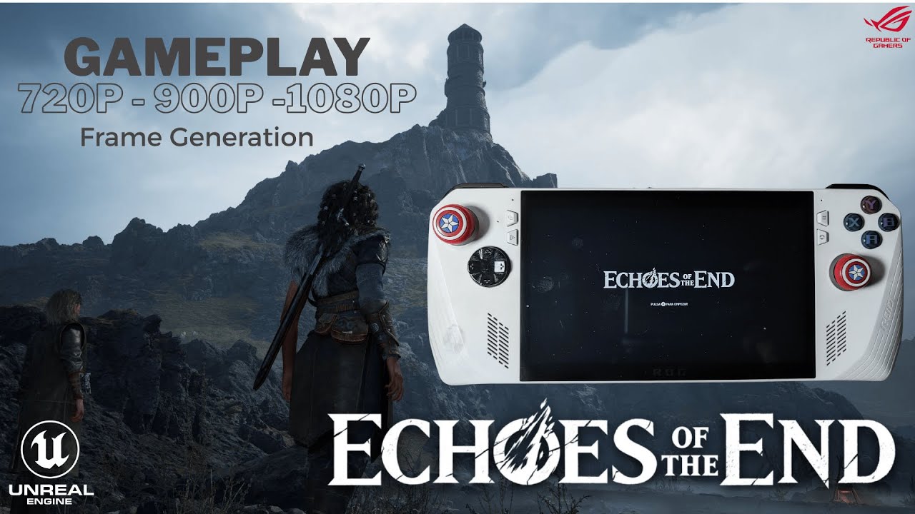 Primer Contacto de ECHOES OF THE END en la ASUS ROG ALLY Z1 EXTREME ¿ lo correra esta maquina ? 🤔