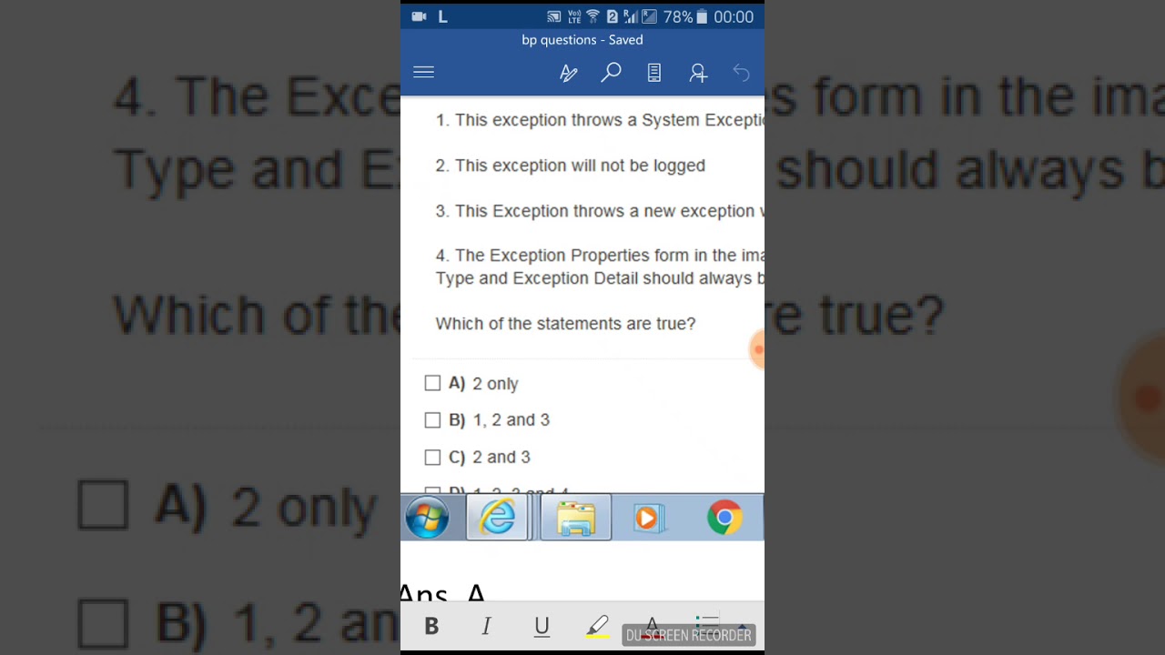 RPA-BLUEPRISM-Stage logging-interview question with solution