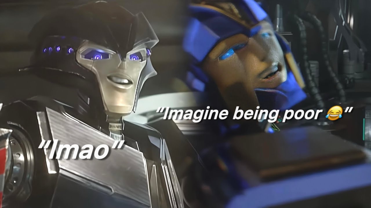 Sentinel Prime and Airachnid being an evil duo for 6 mins straight 