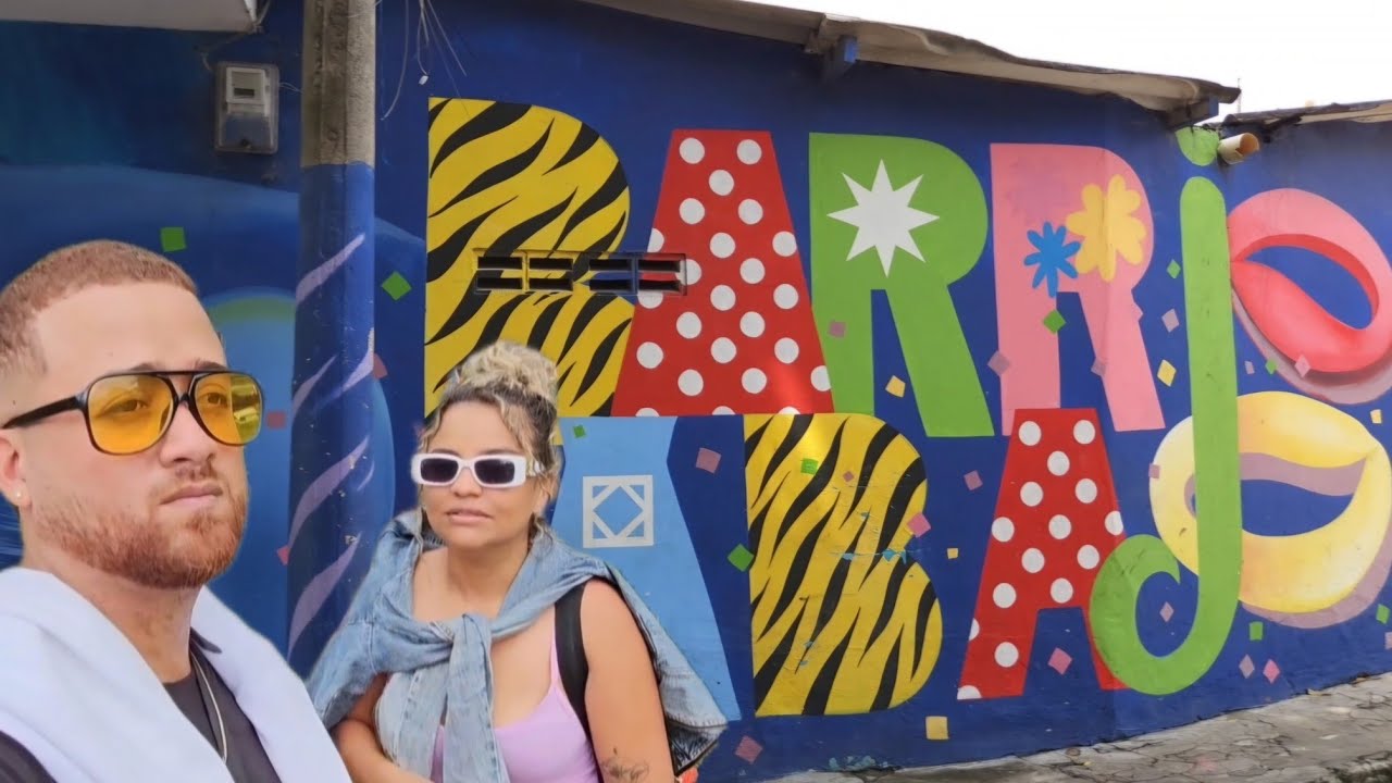 ASI SE VEN LAS CALLES Y LA CASA DEL JOE ARROYO EN EL BARRIO ABAJO EN BARRANQUILLA