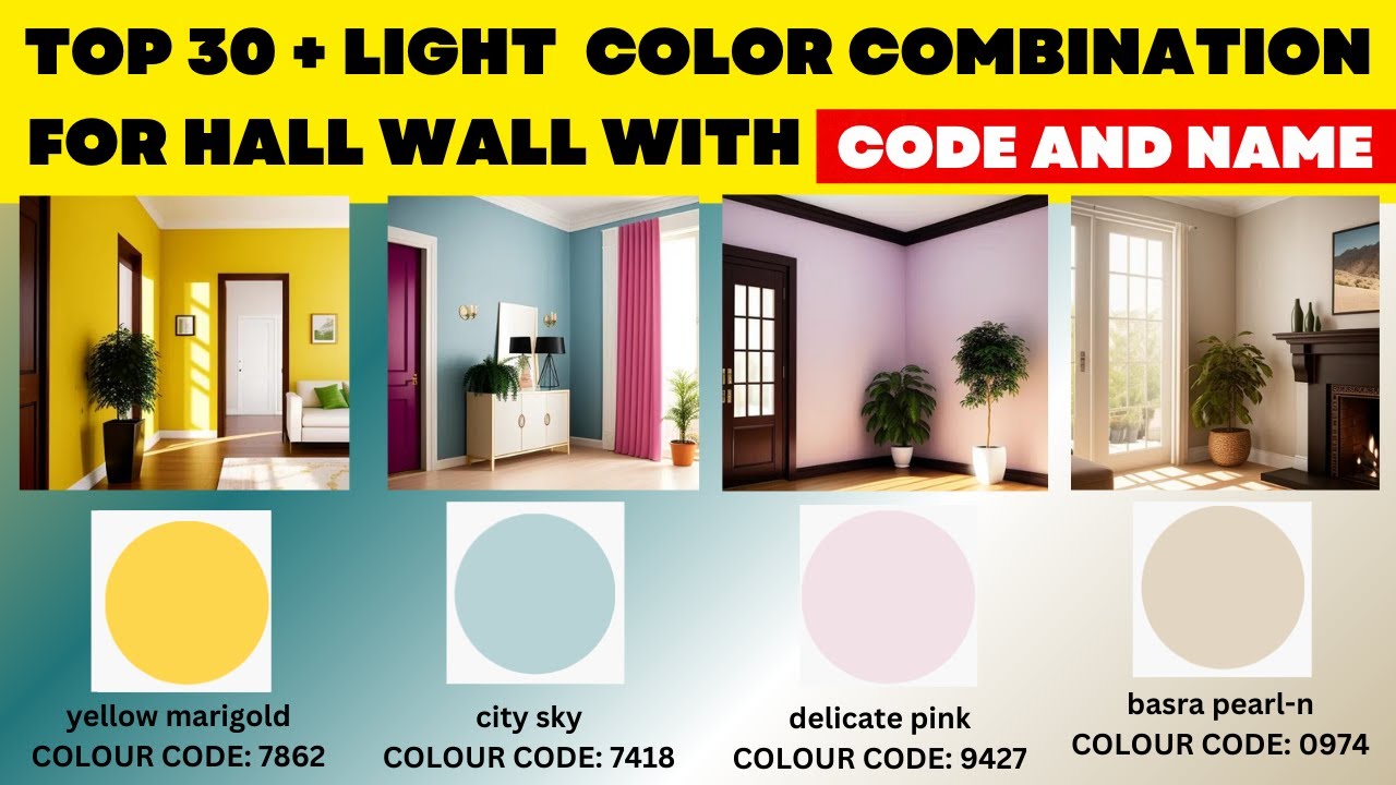 Top 30 Hall color Combination Asian Paints 2025 | Latest Hall/Living Room Colour Combination 2025