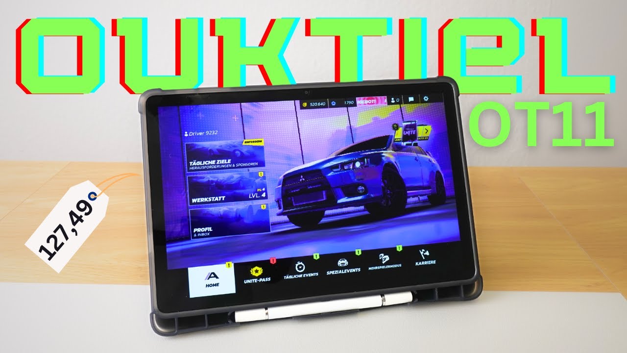 Oukitel OT11 Review: Kann das HART G&uuml;nstige Android 14 LTE Tablet &uuml;berzeugen? /moschuss.de