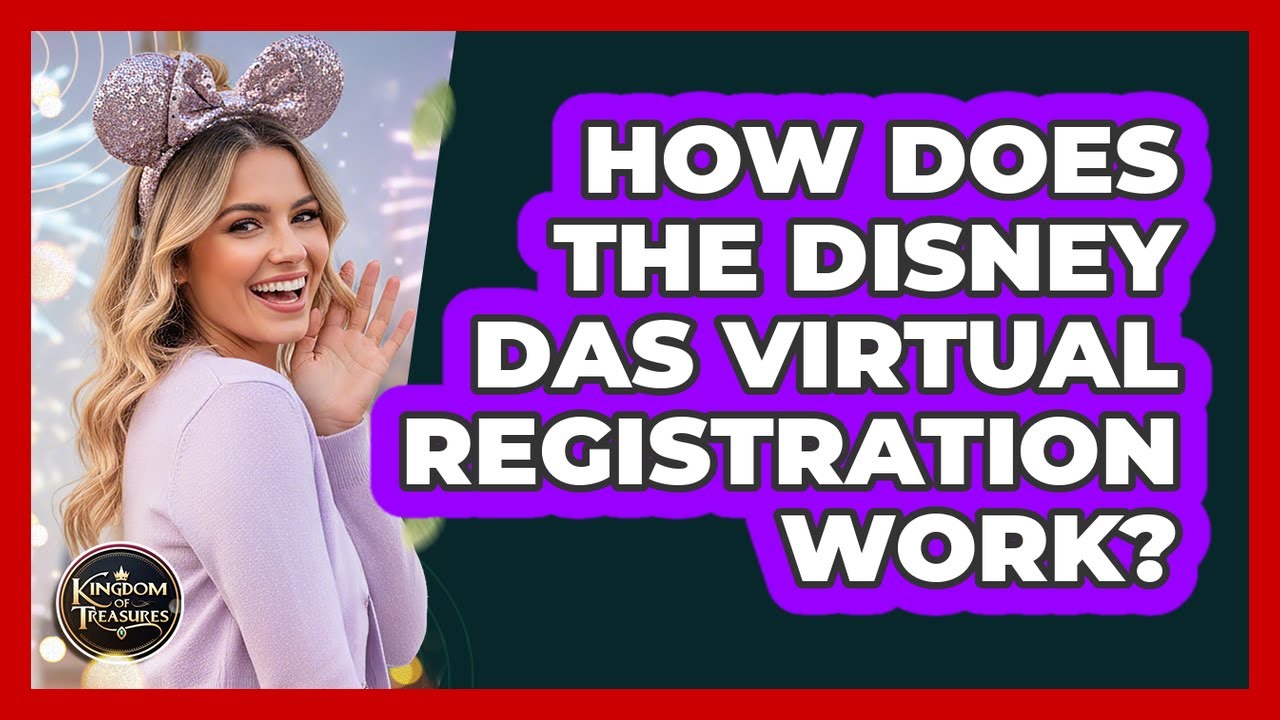 How does the Disney DAS virtual registration work?
