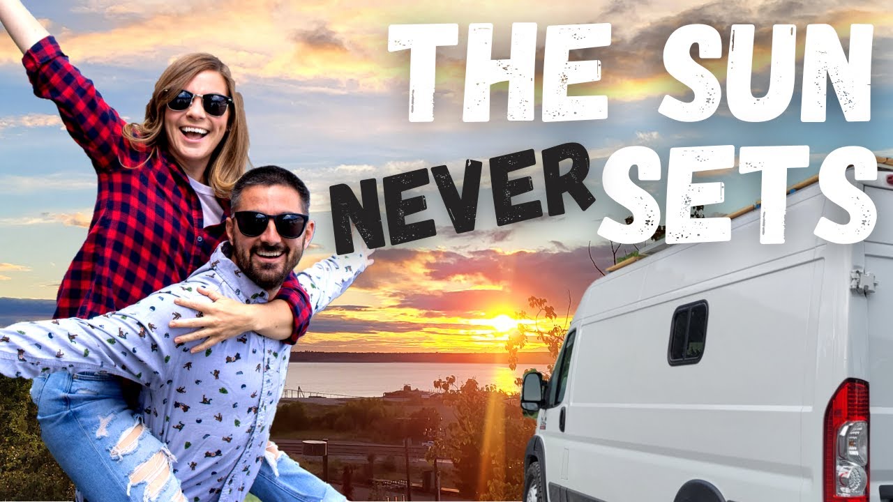Can You Still STEALTH CAMP? 🌞 Enjoying VAN LIFE in Anchorage ALASKA | Van Life Road Trip Alaska 2021