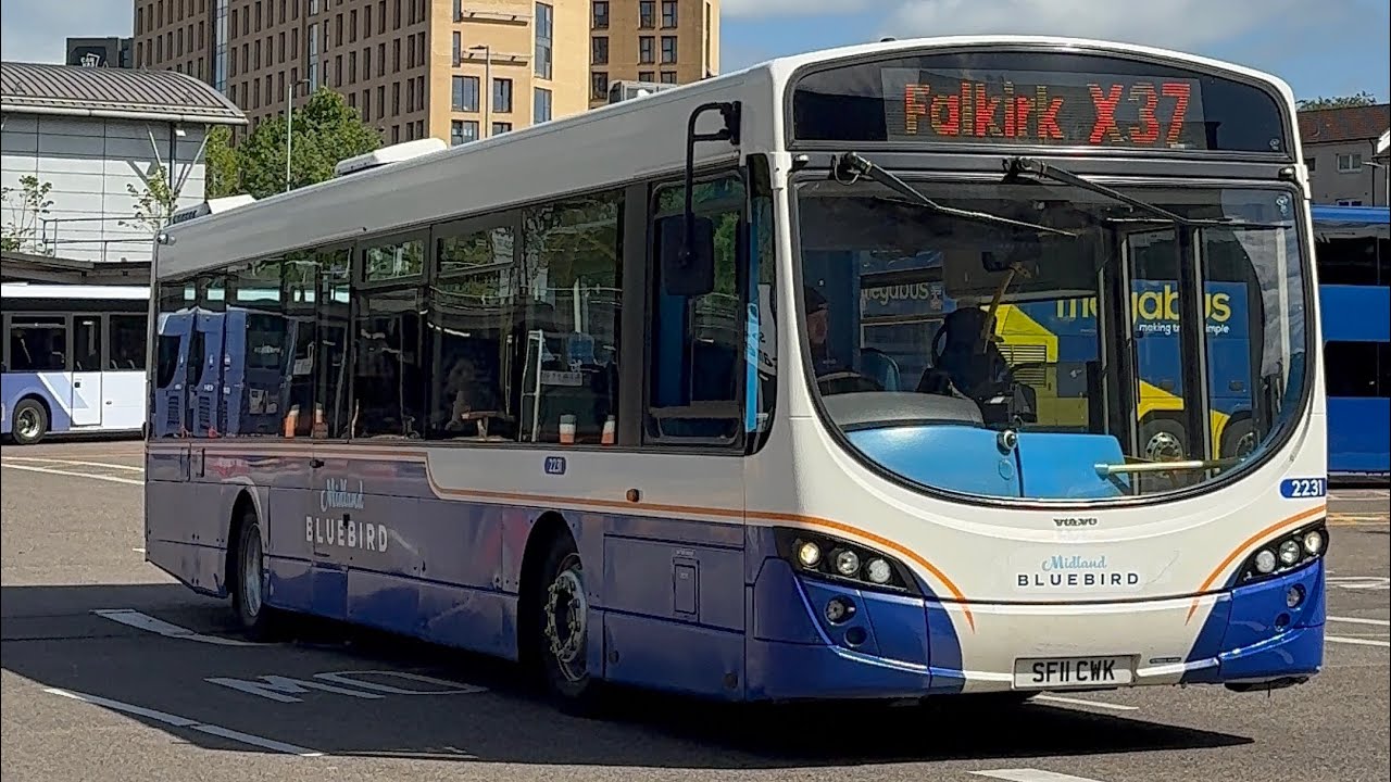 Buses & Coaches At Glasgow Buchanan St Bus Station!
