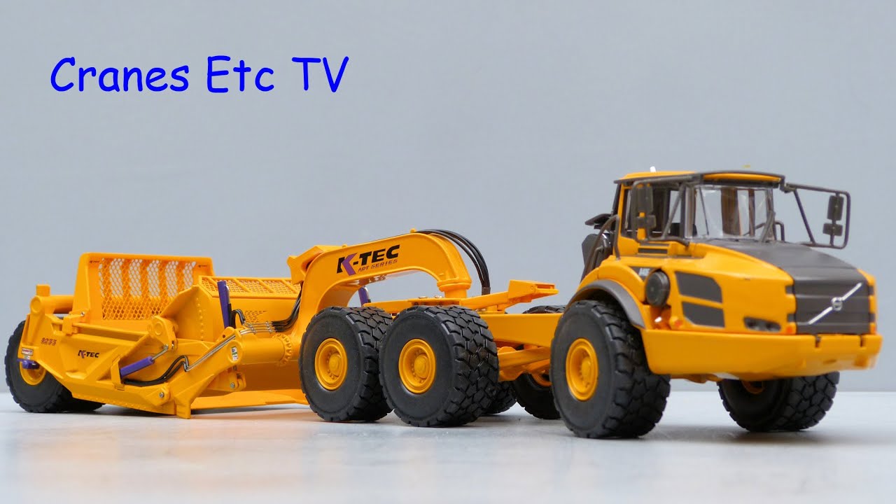 Motorart K-Tec 1233 ADT Scraper by Cranes Etc TV