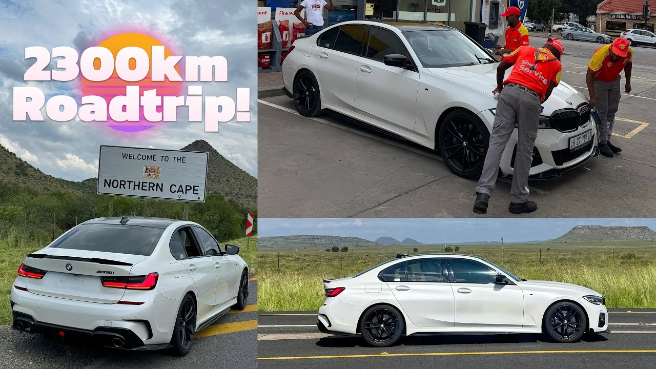 I drove a BMW 330i from Midrand to Port Elizabeth and Back in 2 days! | 2300km VLOG