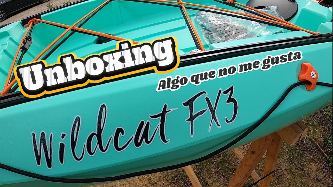 Nuevo Kayak  WILDCAT FX3 de Galaxy Kayak, Lo bueno y lo malo ¿Con que pesquera lo estrenamos?