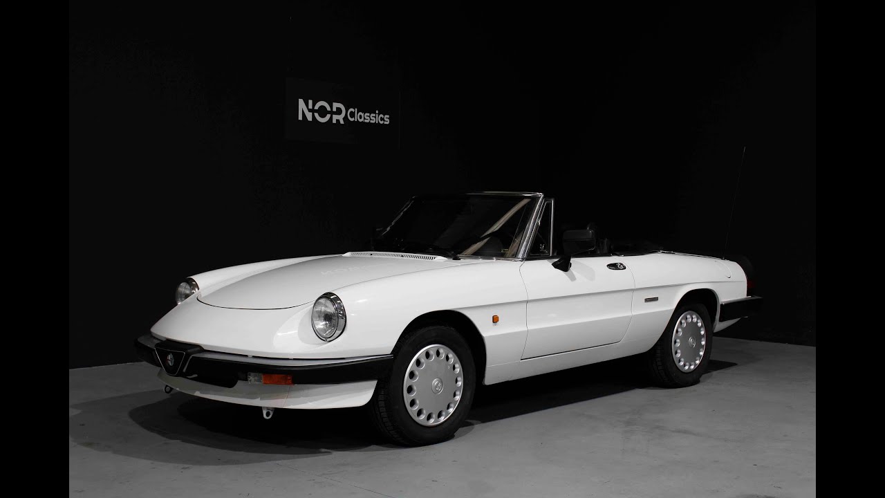 Alfa Romeo Spider S3 Graduate 2.0 1988 | Presentation | Test drive