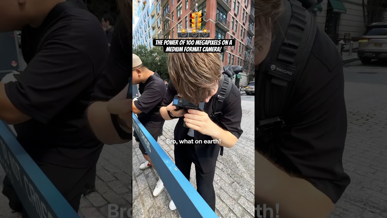 The power of 100 megapixels on the medium Format Hasselblad X2D #streetphotography