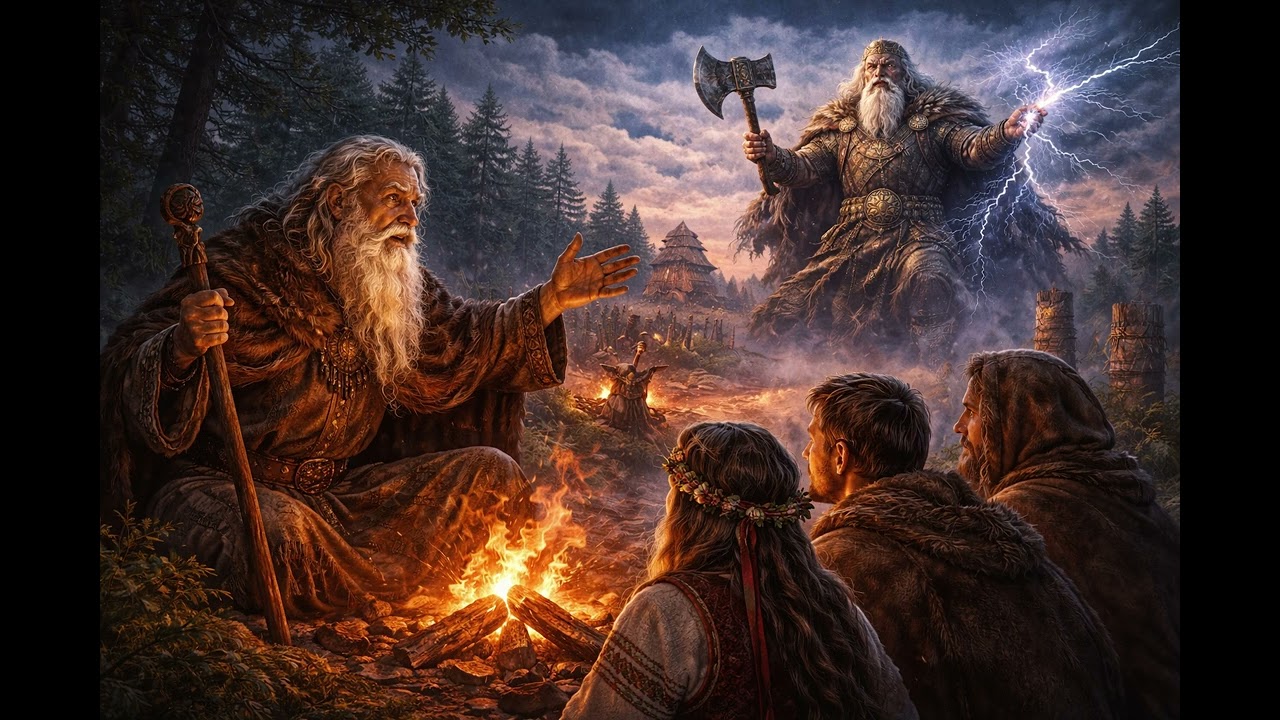 Pieśni ziemi: Perun –Opowieść starca | Dark Slavic Folk