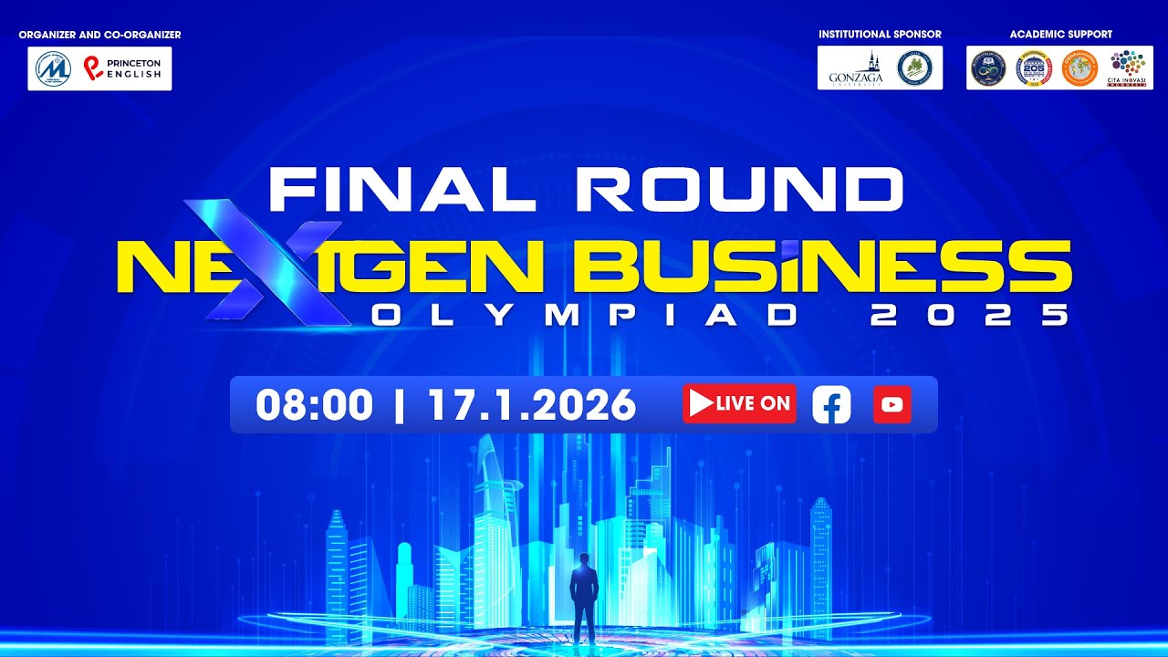 [Trực tiếp] CHUNG KẾT CUỘC THI NEXTGEN BUSINESS OLYMPIAD 2025