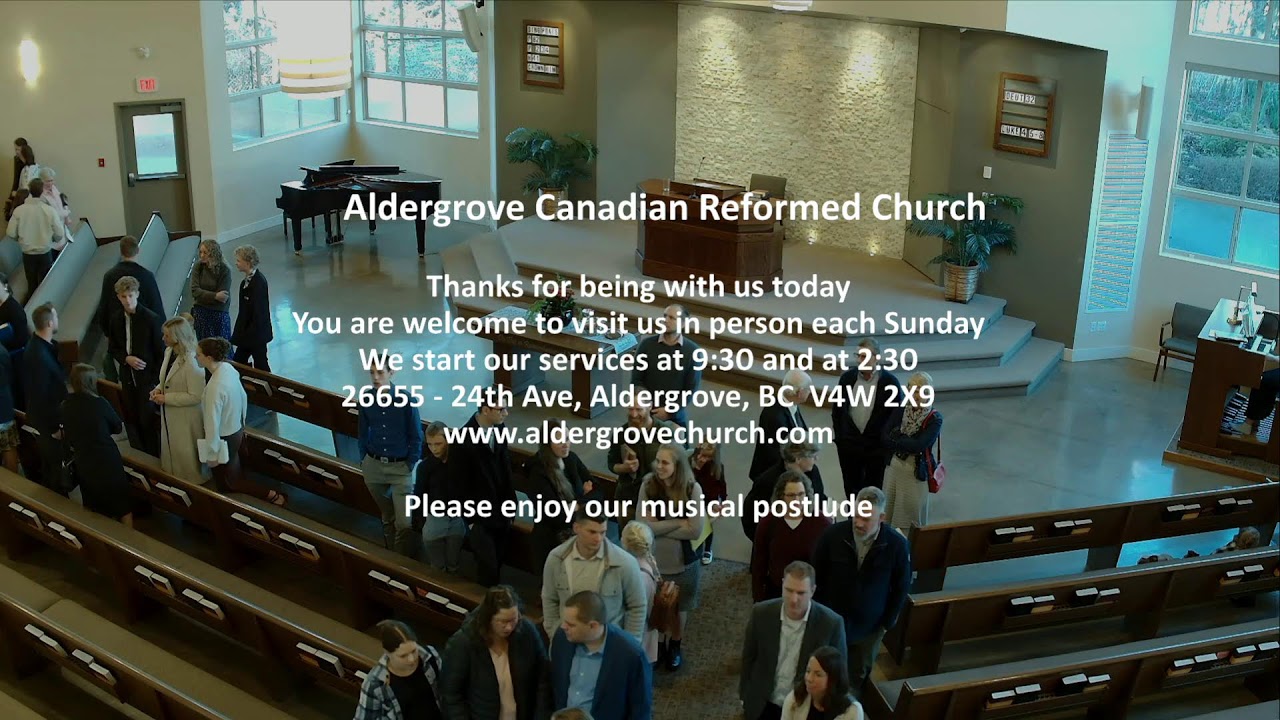 Jan 18 AM | Rev. R. Schouten | Luke 4:5-8