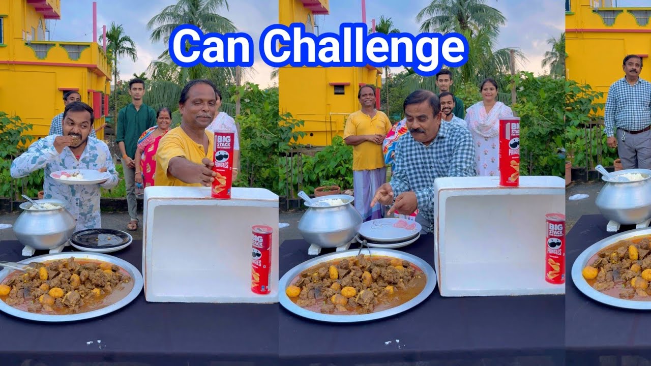 Match The Can Position and eat Unlimited Funny Challenge