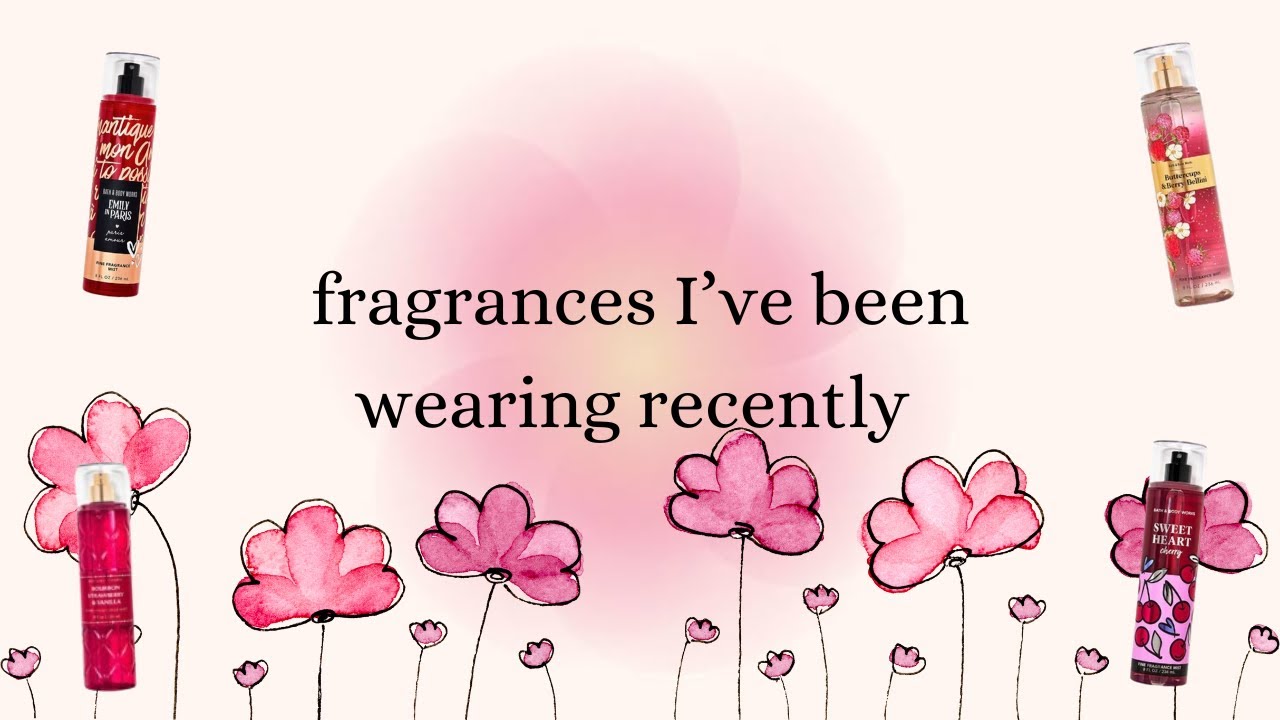 fragrances & fragrance combos that I’ve been wearing recently💐🌷