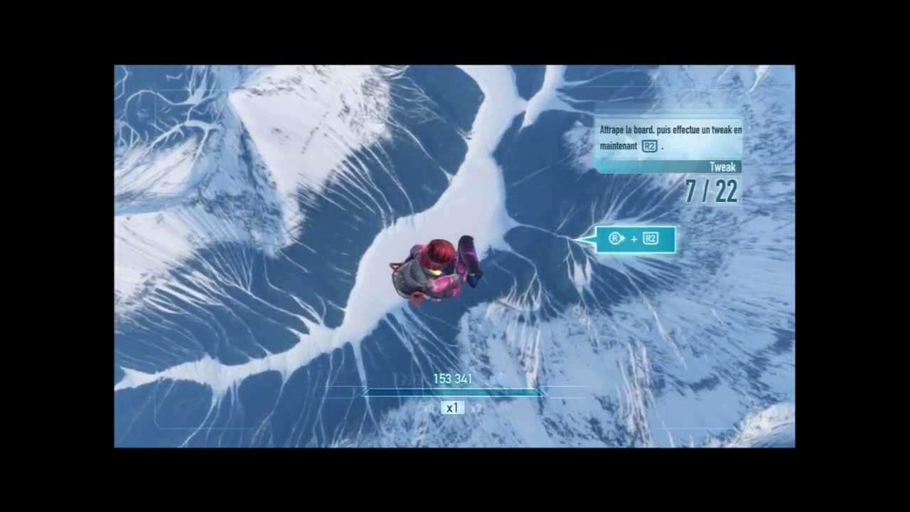 D&eacute;mo SSX sur PS3 - Partie 1 - Didactitiel Skysurf