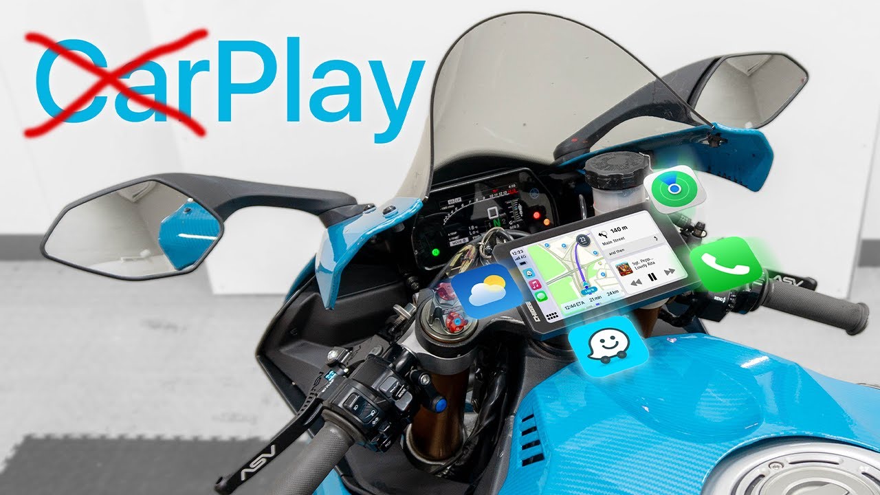 Upgrading My Superbike With CarPlay, Dashcams, TPMS & More