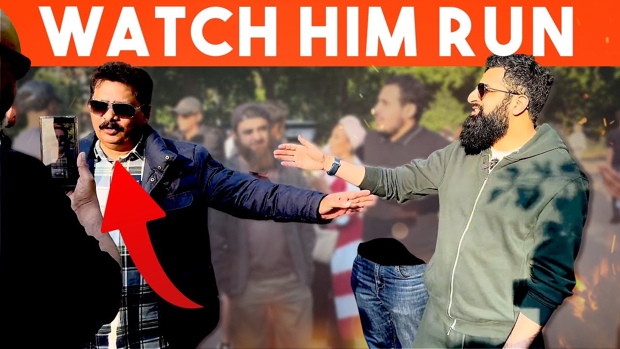 Indian Christian Doesn't Want To Talk About Jesus | Smile2jannah Speakers Corner | 4K