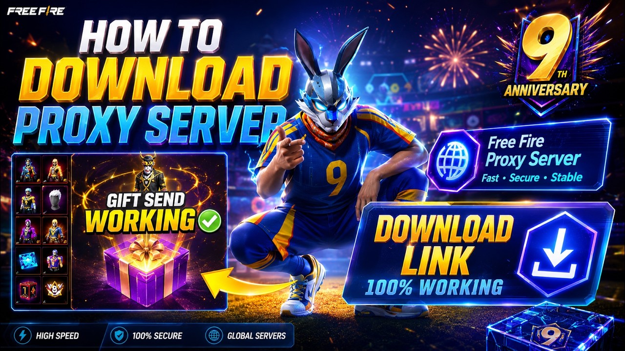 🥵 HOW TO DOWNLOAD PROXY SERVER IN FREEFIRE 🔥 HOW TO USE PROXY SERVER IN FREEFIRE 🤫 VIP PROXY SERVER