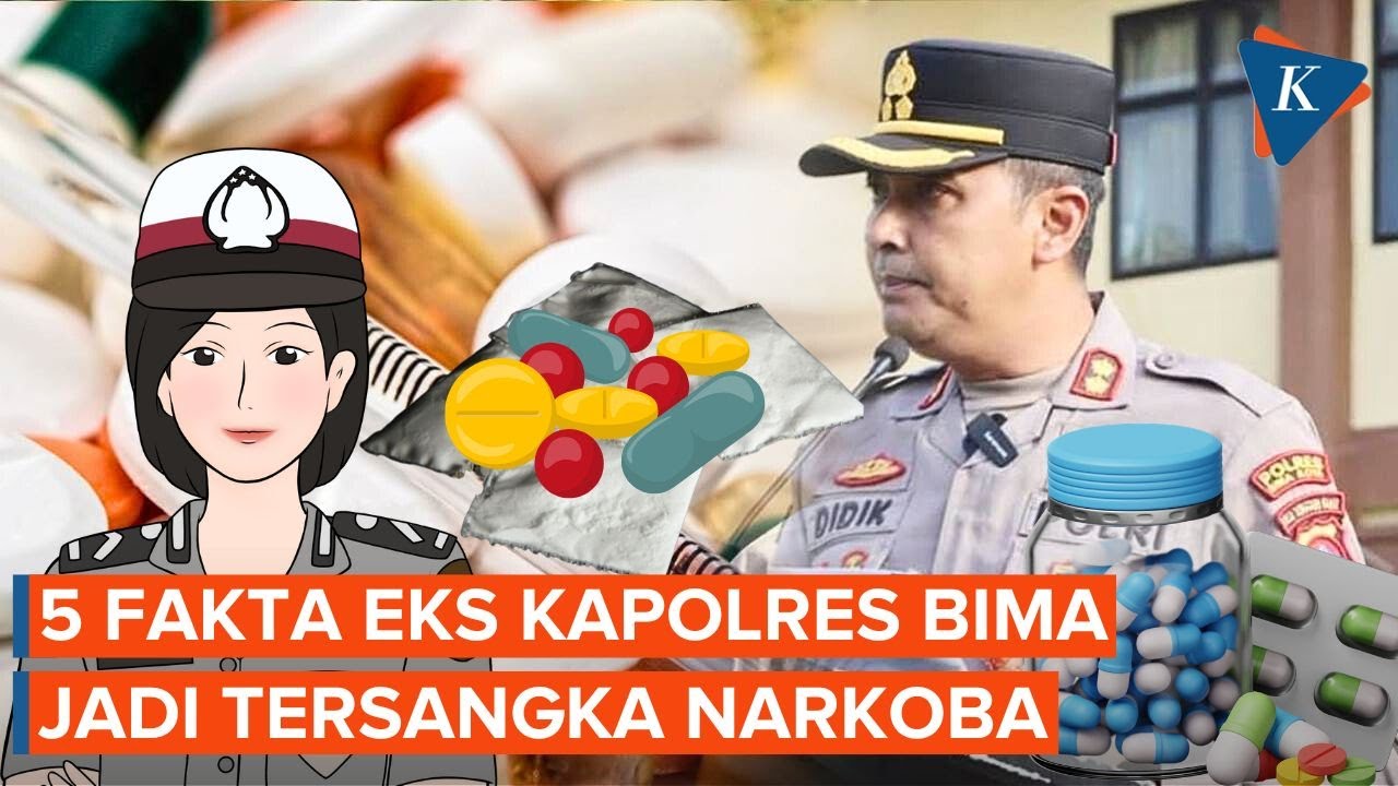 5 Fakta Eks Kapolres Bima Jadi Tersangka Narkoba, Barang Bukti Disimpan di Rumah Polwan