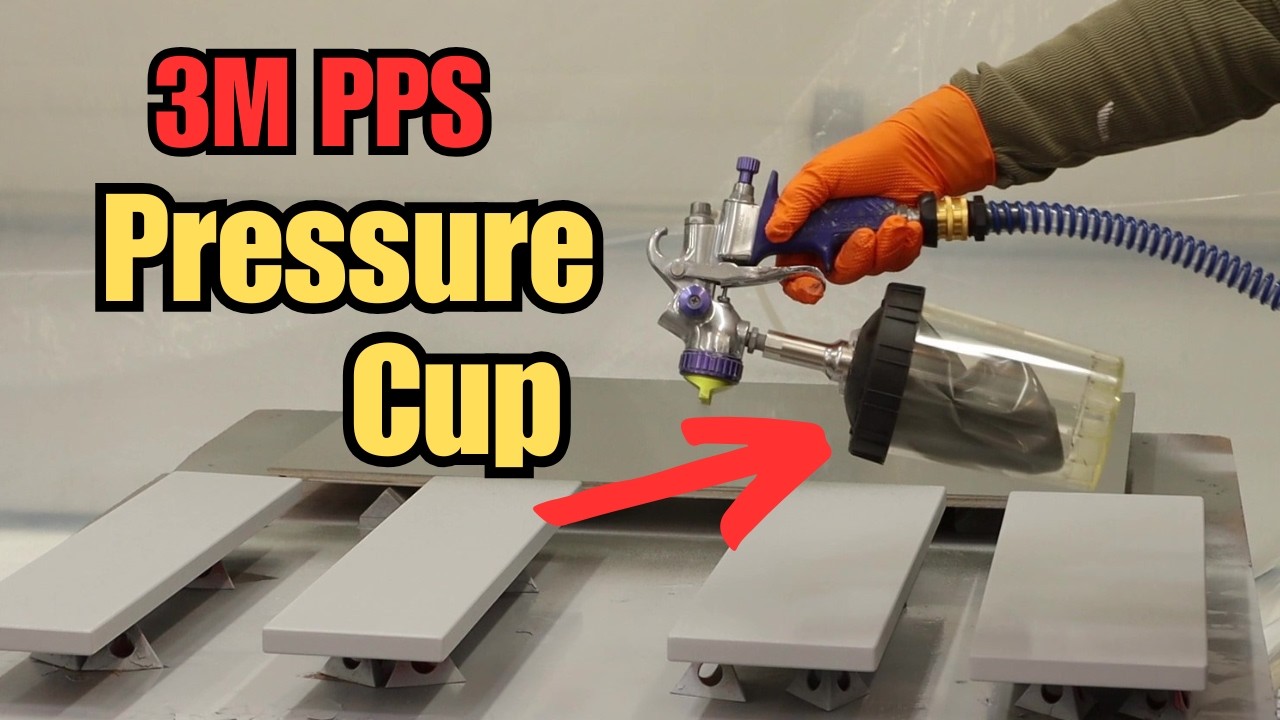 3M PPS Pressure Cup for Fuji HVLP Turbine and T70 Spray Gun