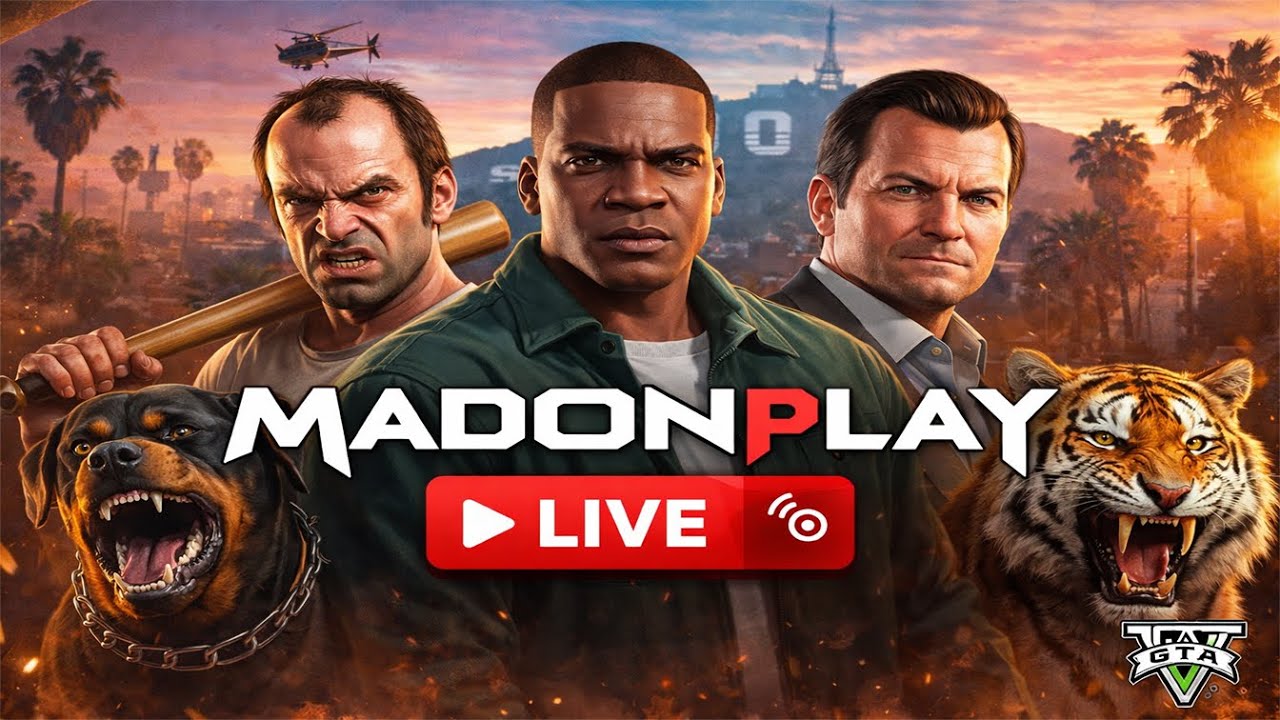 🔥 GTA 5 ONLINE LIVE STREAM STARTED 🔥