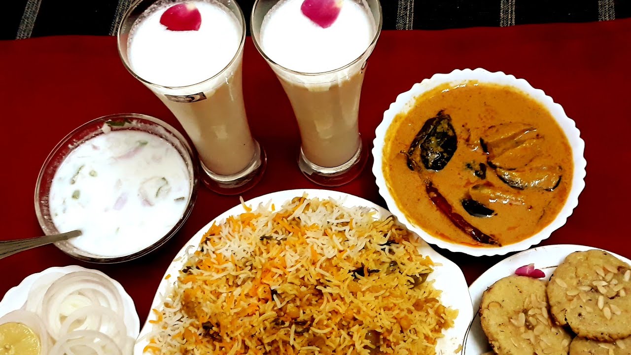 kheema Qubooli | bagare baigan| dodh ka sharbat| dahi ki chutney muharram combo recipe in urdu hindi