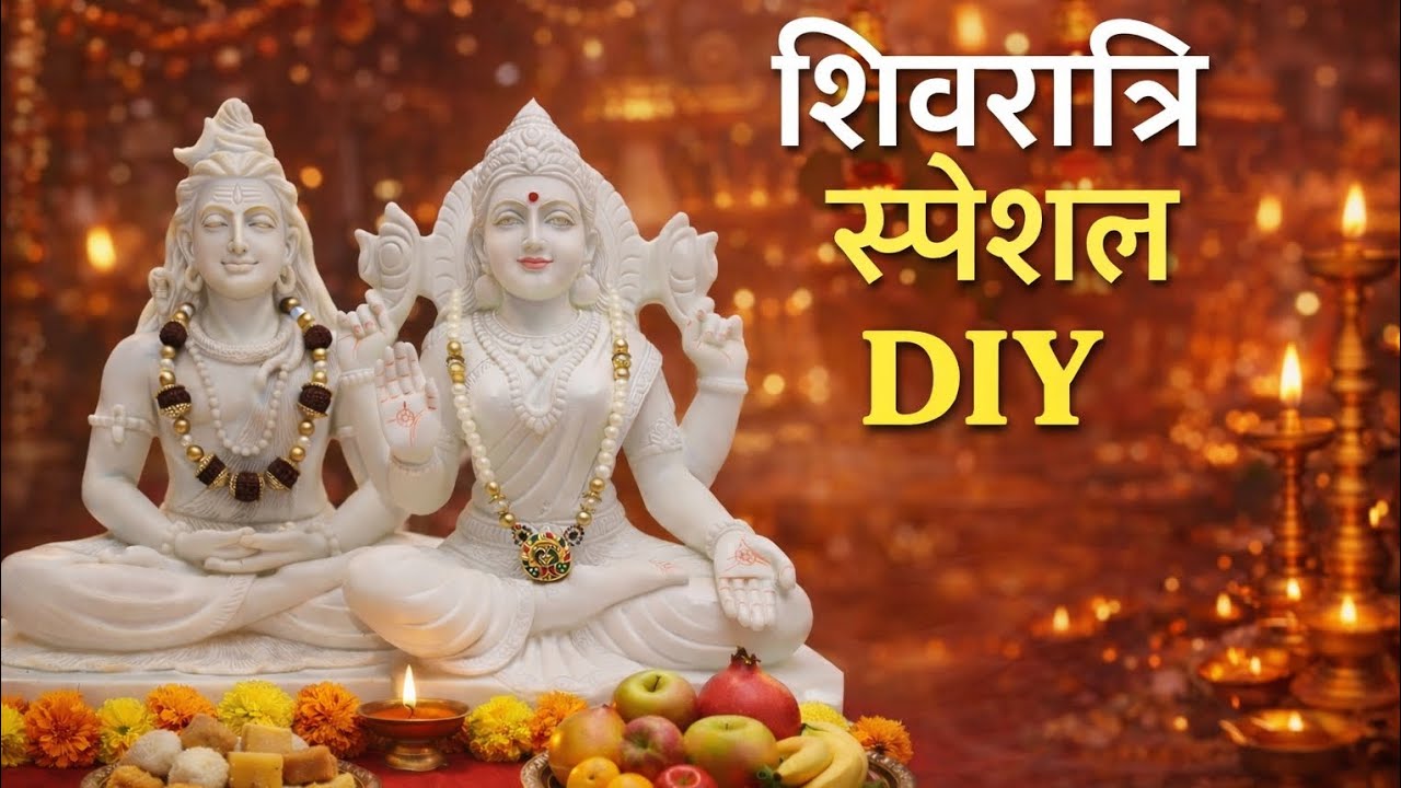 Shivratri special DIY kuch hi minutes me banaye 🧿🙏🤗💯 शिवरात्रि स्पेशल DIY कुछ ही मिनट्स में बनाएं 