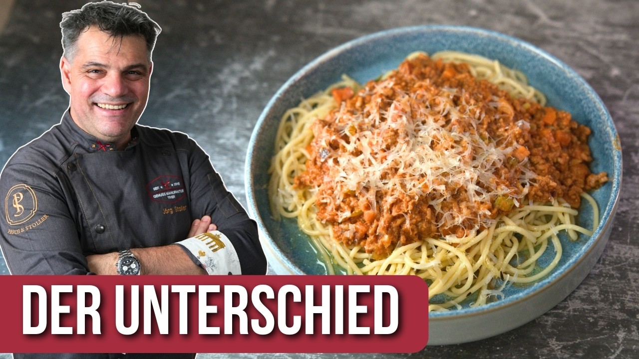 So kochen wir unsere klassische Sauce Bolognese | Genuss Manufaktur Trier