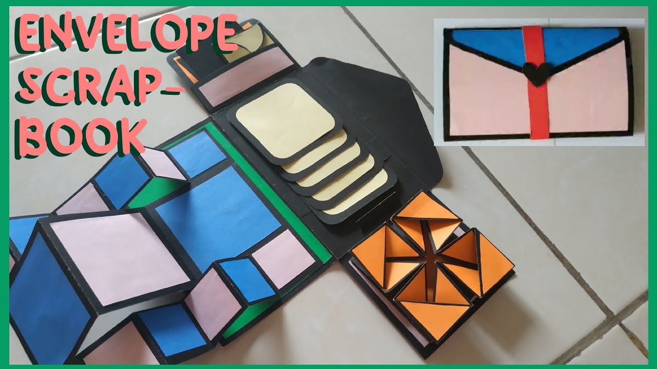 [INDO] IDE HADIAH SCRAPBOOK ENVELOPE | SIMPLE DIY