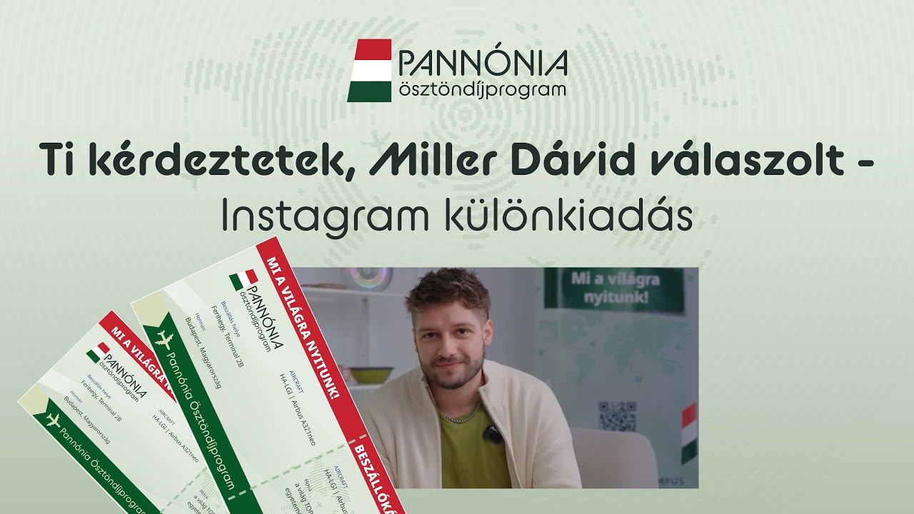 Ti kérdeztetek, Miller Dávid válaszolt - Instagram különkiadás