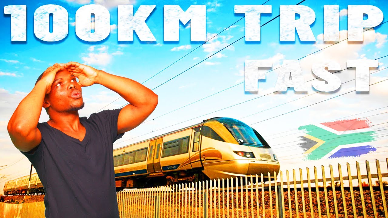 FASTEST Train in Africa Takes Us on 100km Adventure!
