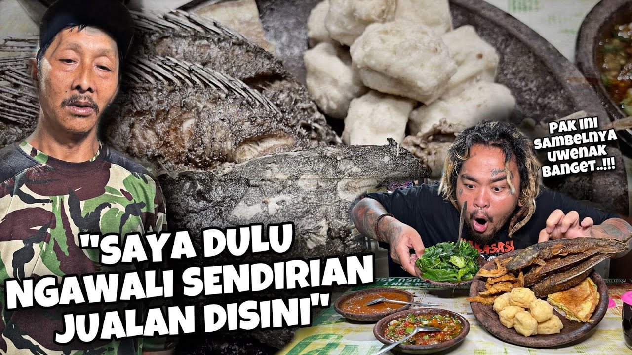 JUALAN LALAPAN DITENGAH HUTAN LARISNYA MINTA AMPUN..!!!