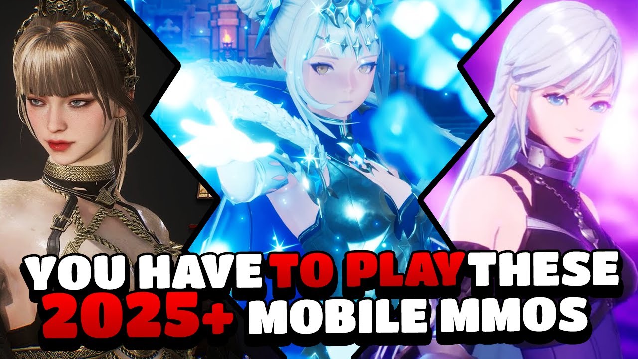 Upcoming (Best) Mobile MMORPGs In 2025 You ABSOLUTELY HAVE To Play! (Android/iOS)