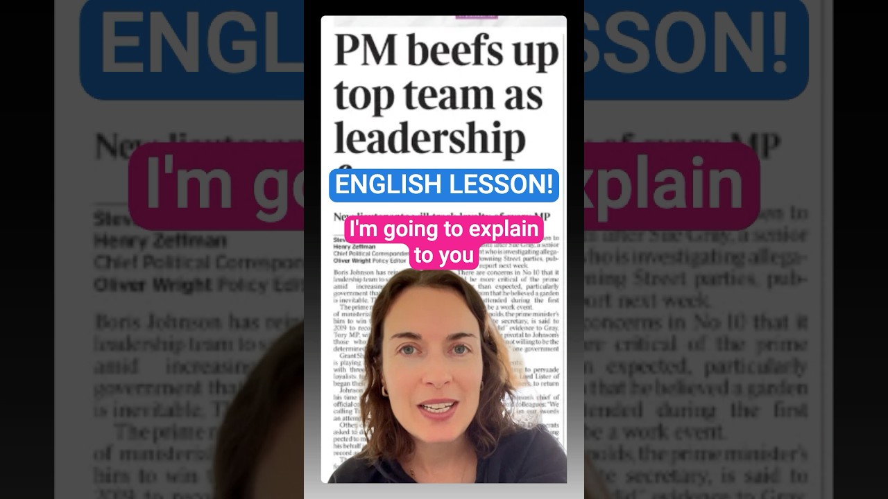 English vocabulary in news headlines #englishvocabulary #learnenglish