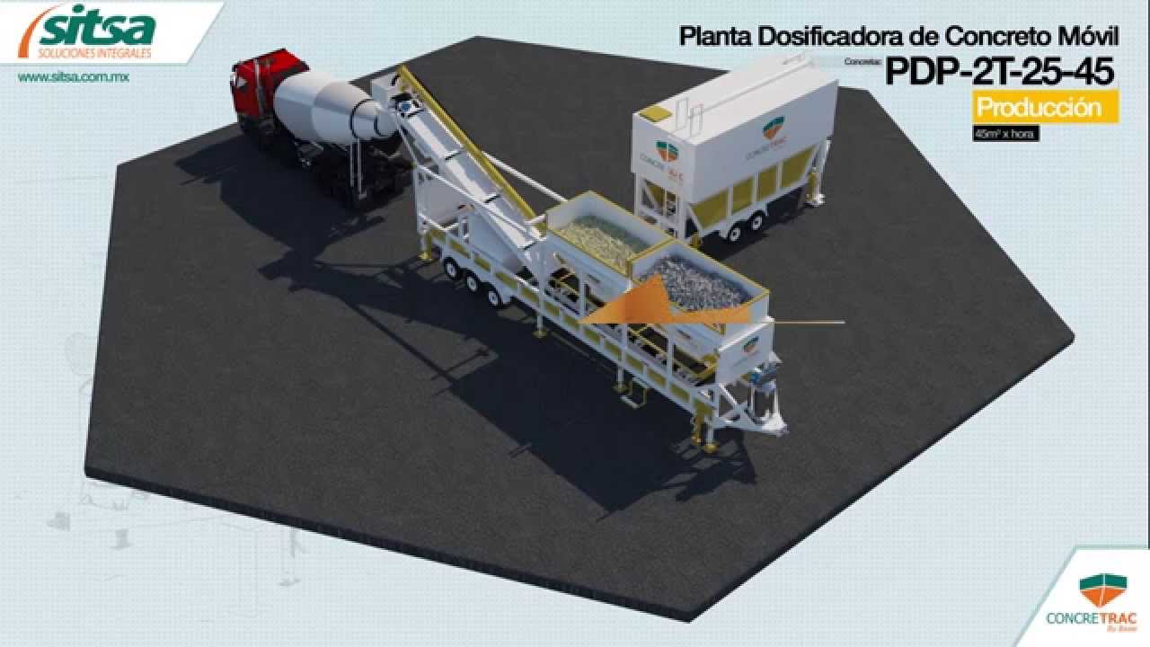 SITSA - Planta Dosificadora de Concreto Móvil