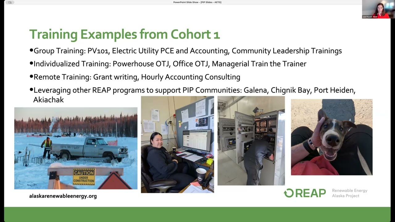 Alaska Energy Training Group: Utility Assistance and Training Strategies