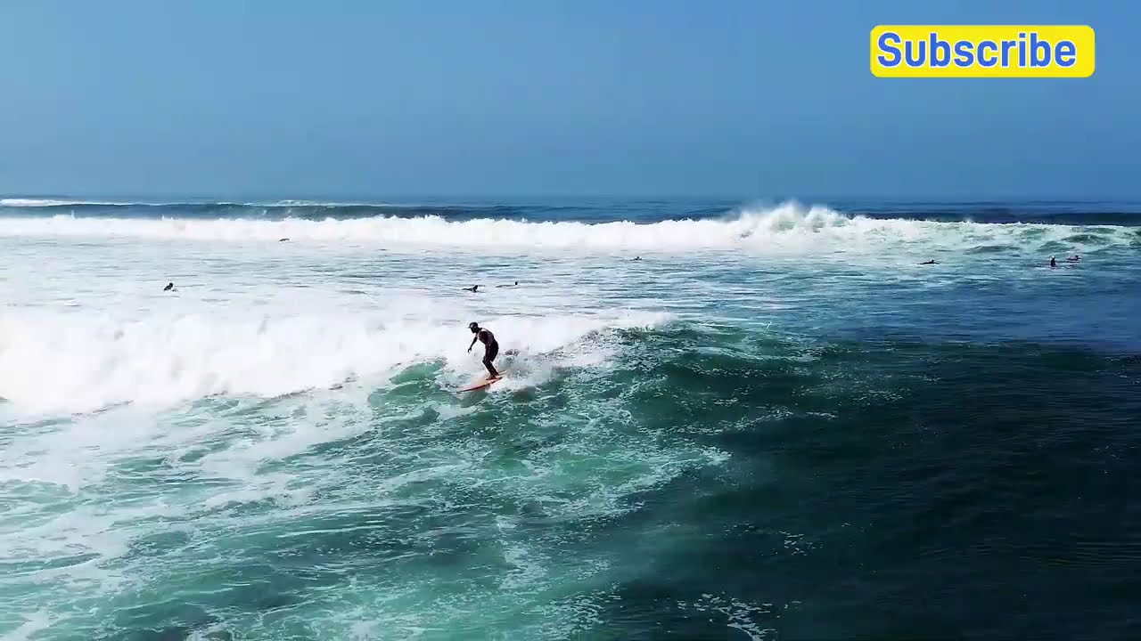 SALADITAS 12 MARZO 2026. Perfect Peeling Waves Saladitas Point Break Raw Surf Footage