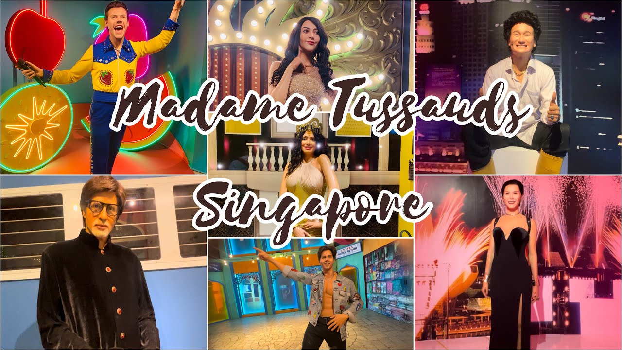 Madame Tussauds Singapore || Wax Statues of Celebrities || 3D Show || Nizva’s Routine || Vlog #55