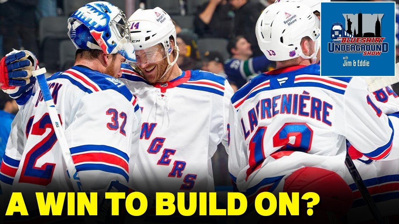 The Blueshirt Underground Show: New York Rangers Talk 10/29/25